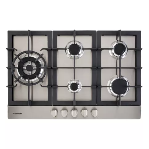 Cooktop a gs com 5 queimadores prime Cooking Cuisinart -220v pfa850sltx-e