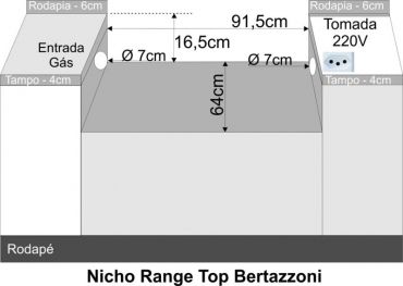 Range Tops - Bertazzoni - CB36 5 00 X