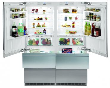 Refrigerador de embutir em Inox - Liebherr - SBS 30HS1